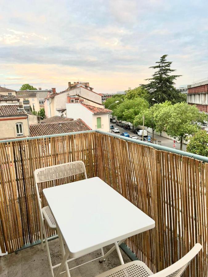 Studio Chill Spot Avec Balcon - 6 Min Capitole- Metro Compans A 2 Min - Wifi & Entree Autonome Toulouse Buitenkant foto